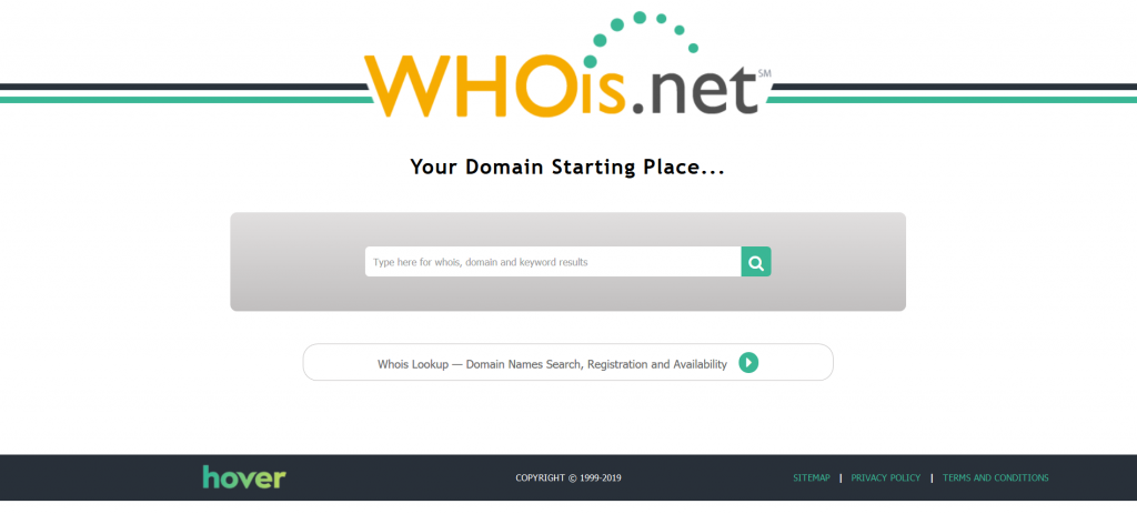 whois information image