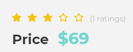 Clever Course v2.0 WordPress Theme course rating feature image