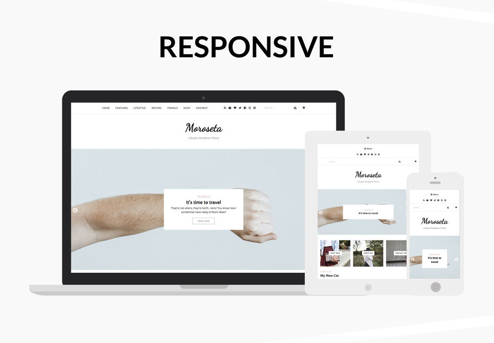 Moroseta WordPress theme responsive design image