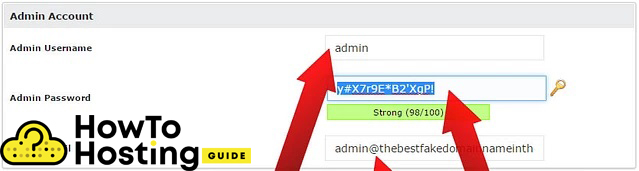 Wordpress administrative password image