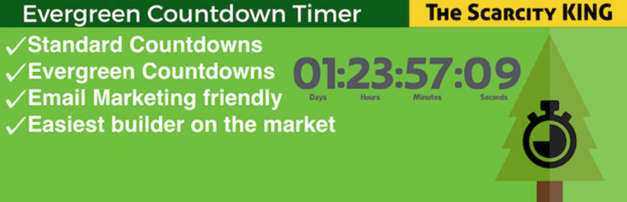 Evergreen Countdown Timer