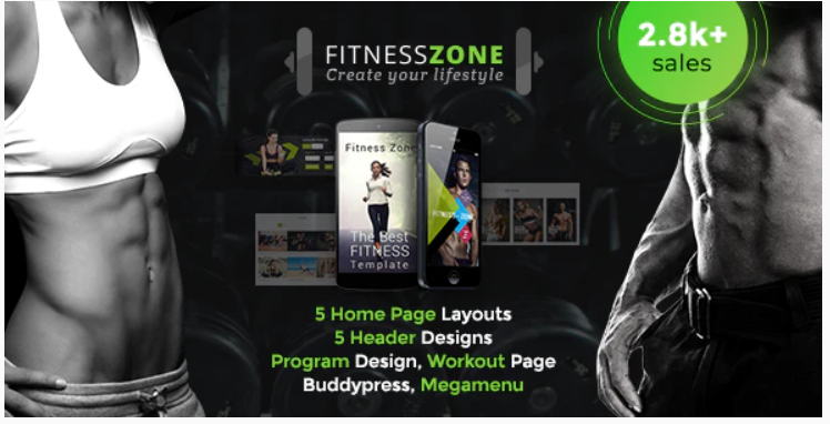 Fitness Zone WordPress theme review
