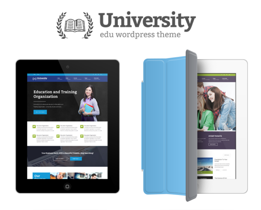 university WordPress theme image