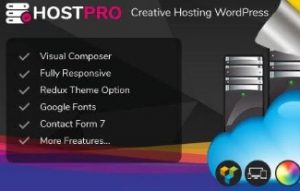 Hostpro WordPress theme image