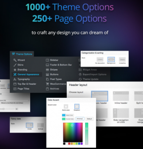 the7 theme page templates image