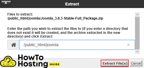 joomla manual installation image