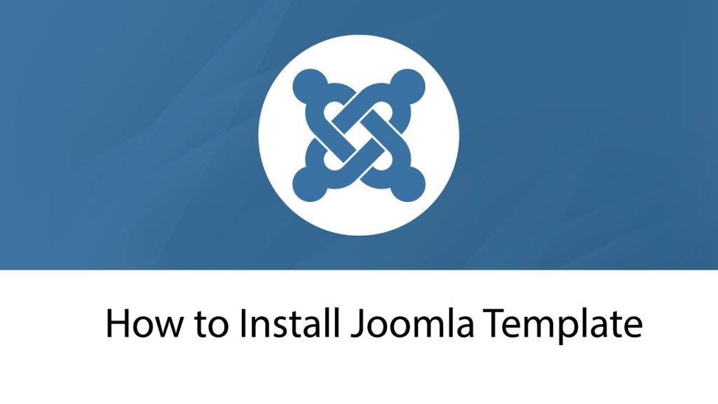 How To Install Joomla Template image