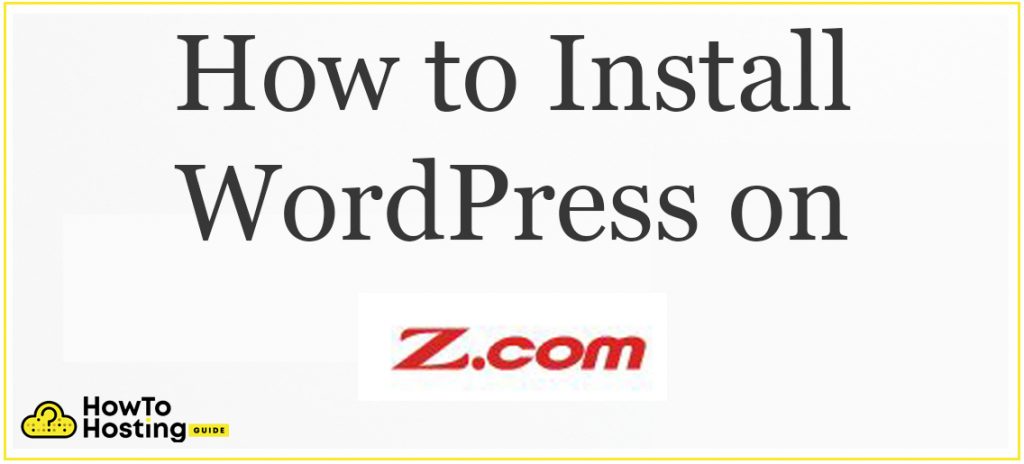 How to Install WordPress Site on Z.com article image