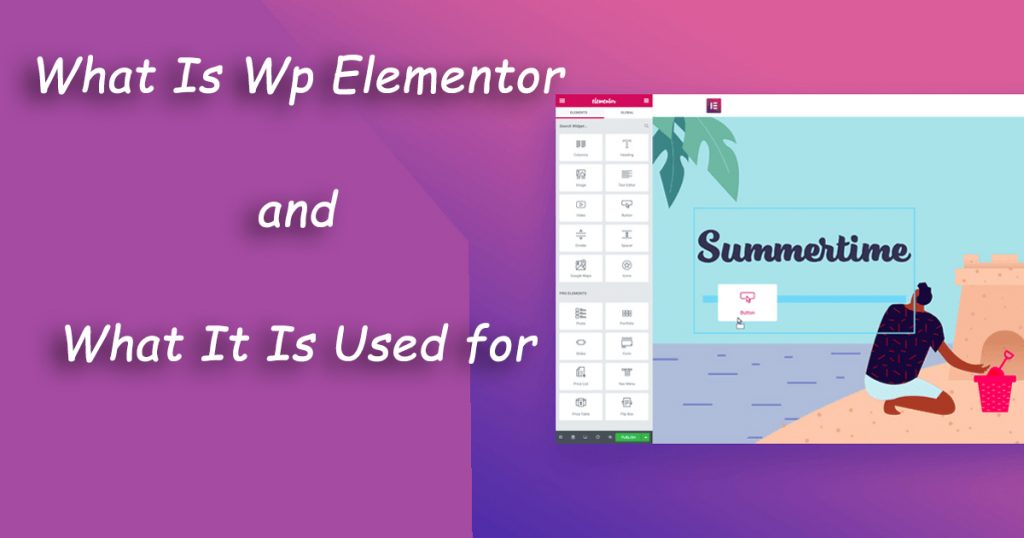 what is wp elementor and what it is used for image