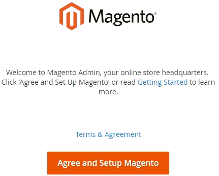 magento agree to install image