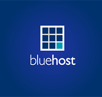 bluehost hosting logo image