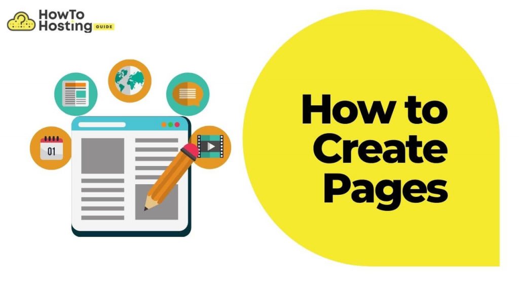 create pages on your wordpress blog