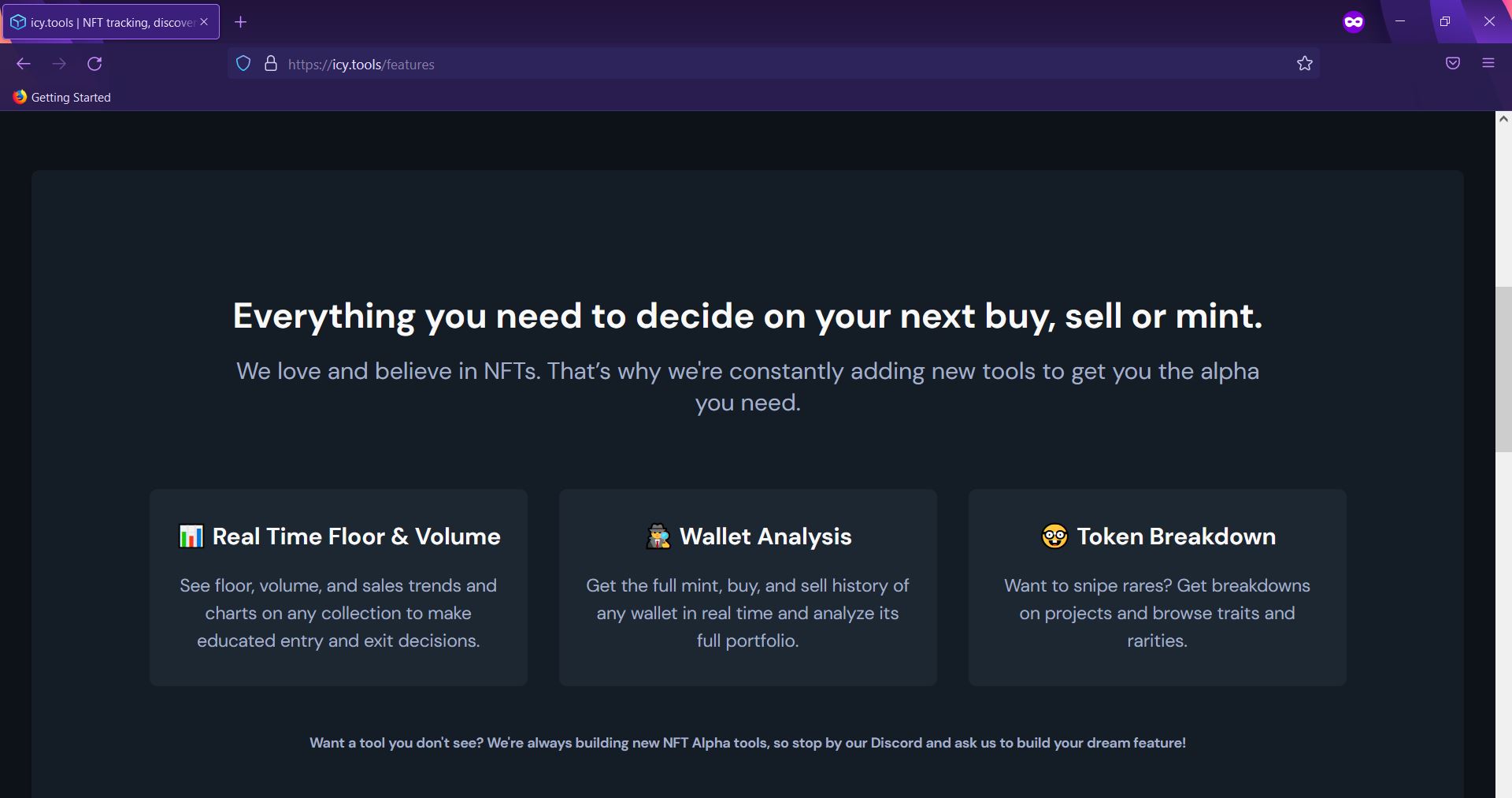 icy-tools-sell-mint-trade-nft tool