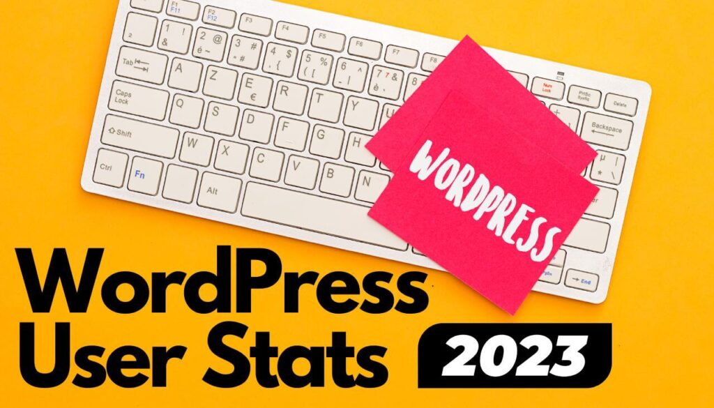 WordPress User Stats 2023