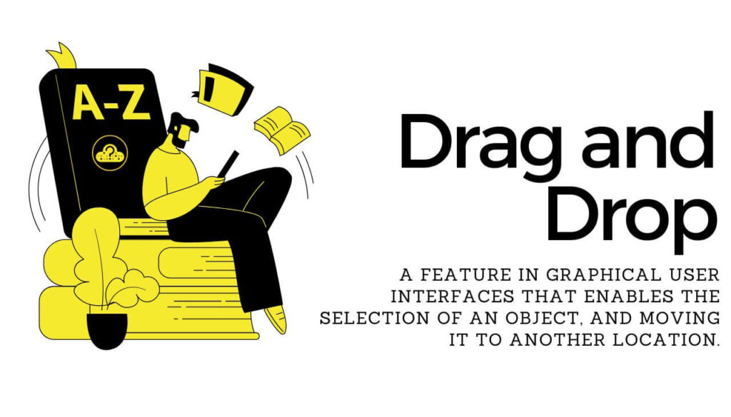drag and drop interface - definition