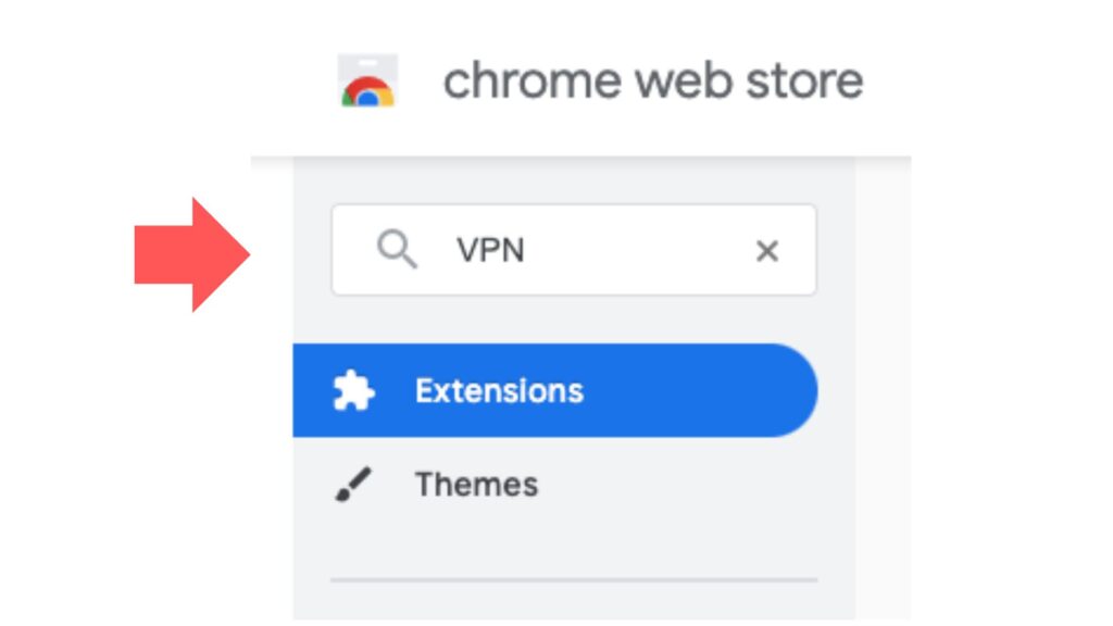 chrome add vpn how to